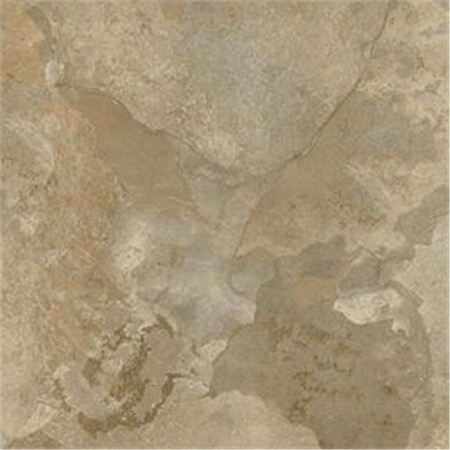 Powerplay Achim Importing Co., Inc. NEXUS Light Slate Marble 12 in x 12 in Self Adhesive Vinyl Floor Tile, N444 PO31973